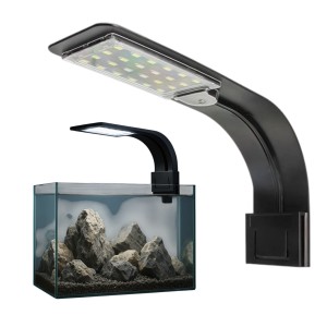 Jeneca X5 Lampa Led Do Akwarium 8W Oświetlenie Super Slim CZARNA