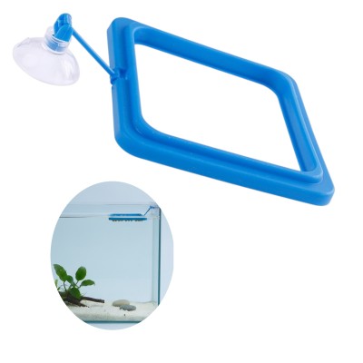 Jeneca F-100 Karmnik Plastikowy Pływający Kwadratowy Niebieski 10x10cm