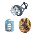 Baskerville Kaganiec INVISA Fizjologiczny Przezroczysty Plastyczny Basket Muzzle rozm. 5 Akita Husky