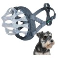 Baskerville Kaganiec INVISA Fizjologiczny Przezroczysty Plastyczny Basket Muzzle rozm. 2 Sznaucer Terrier