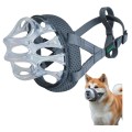 Baskerville Kaganiec INVISA Fizjologiczny Przezroczysty Plastyczny Basket Muzzle rozm. 5 Akita Husky