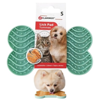 Flamingo Lick Pad Mata Antystresowa Mata do Lizania Licki Mata 15cm rozm. S