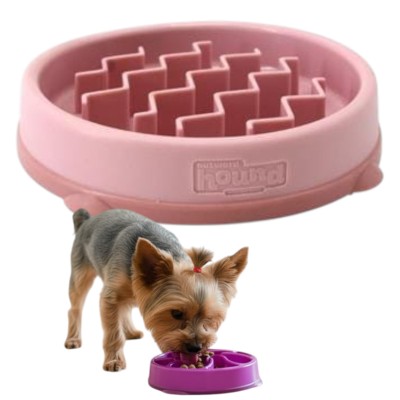 FUN FEEDER Miska Spowalniająca Jedzenie dla Psa XS RÓŻOWA