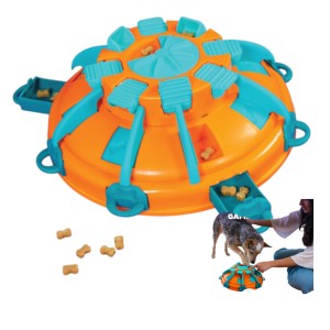 Nina Ottosson Tower of Treats Smakowita Wieża Interaktywna Edukacyjna Gra Dla Psów poz. 4+