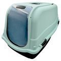 KUWETA Kryta Dla Kota Toaleta ROMEO MAXI z FILTREM 68x43x46,5cm ICE - BLUE