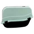 KUWETA Kryta Dla Kota Toaleta ROMEO MAXI z FILTREM 68x43x46,5cm ICE - BLUE