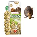 Versele-Laga -Crispy Sticks Rats-Mice Popcorn &amp; Nuts 110g 2 Kolby Popcornowo-orzechowe dla Szczurów i Myszek