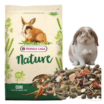Versele-Laga Cuni Nature Pokarm dla Dorosłych Królików Miniaturowych 2,3kg