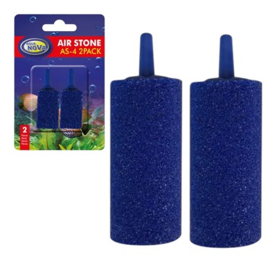 Aqua Nova Kamień Napowietrzający do Akwarium Kostka Walec 25mm 2 SZTUKI AS-4-2PACK