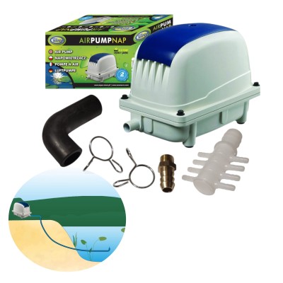 Aqua Nova NAP-80 Napowietrzacz do Oczka Pompa Membranowa 80l/min 55W
