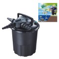 Filtr Ciśnieniowy do Oczka Wodnego z Lampą UV-C 11W Aqua Nova NFF-6000 do Oczka 6000l