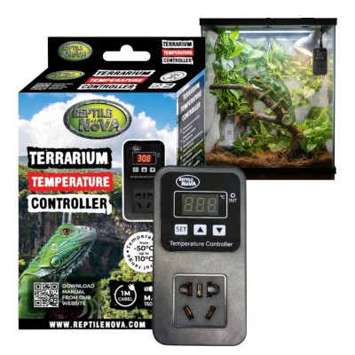 Reptile Nova Elektroniczny Kontroler Temperatury Termoregulator -10°C do 110°C