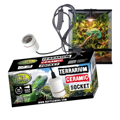 Reptile Nova Ceramic Socket KLOSZ OPRAWA żarówki pojedyncza do 250W