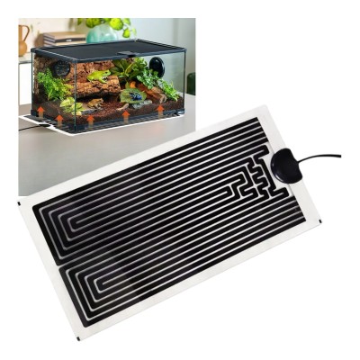 Aquos Mata Grzejna Grzewcza z Regulacją Potencjometrem 20W 28x42cm