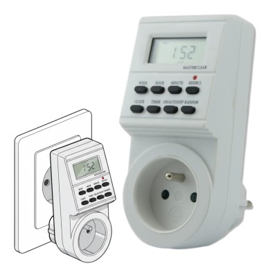 Programator Włącznik Elektroniczny Cyfrowy LCD Tygodniowy