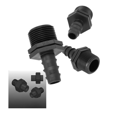 Złączka Gwint do Dyfuzora Rurowego Do Stawu 3/4" na Wąż 12mm