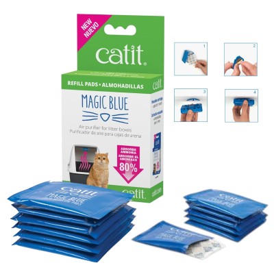 CATIT MAGIC BLUE Odświeżacz Do Kuwety Wkład
