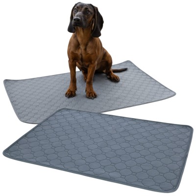 Kerbl Mata Podkład Dry Bed Wielorazowego Użytku dla Psów Starszych i do Nauki Sikania Szara 60x45cm