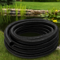 CAŁA ROLKA 30m Wąż KARBOWANY Czarny Do Oczka Pompy 38mm 1 1/2 cala