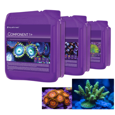 Aquaforest Component 1+ 2+ 3+ BALLING 3 x 5000ML Mikroelementy