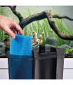EDEN FET 200 Filtr Zewnętrzny do Akwarium do 200l z Grzałką 200W 800l/h