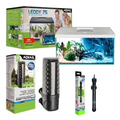 Zestaw Akwarium AQUAEL Leddy Set 75 DAY&amp;NIGHT