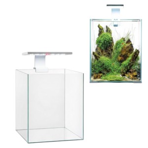 AQUAEL SHRIMP SET 20 BIAŁY DAY&NIGHT 25x25x30 19l