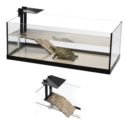 Aquael Aquaterrarium Terrarium Akwarium dla Zwierząt Wodno-Lądowych 60x30x20,5cm