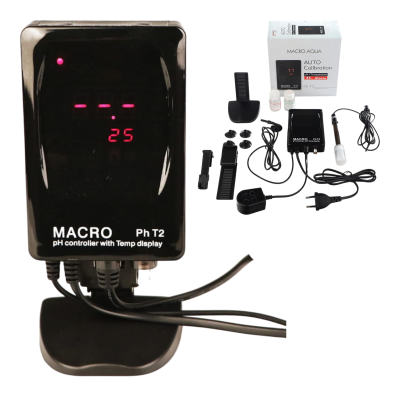 Macro Aqua pH Controller z czujnikiem temperatury v2 Elekt. tester KWASOMIERZ