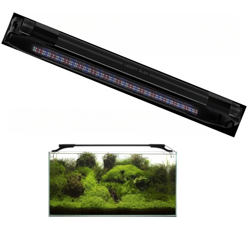 AQUAEL LEDDY Slim Plant 36W BELKA LED 2.0 100-127cm CZARNA - Sklep  Zoologiczny Zoo-Aquos.pl