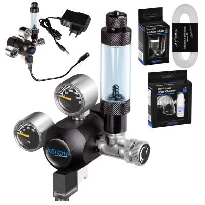 Zestaw CO2 Aquario BLUE Professional Elektrozawór (Bez butli) 2.0