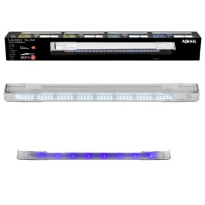 AQUAEL LEDDY Slim Sunny D&N 36W BELKA LED 100-127cm Biała