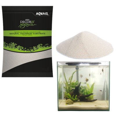 Piasek Kwarcowy 0,1-0,3mm 10kg Podłoże Decoris