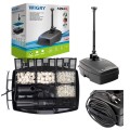 Aquael Wigry 2000 Filtr Podwodny Pompa Fontannowa z Filtrem i Lampą UV-C 5W do Oczka Wodnego 1500l/h