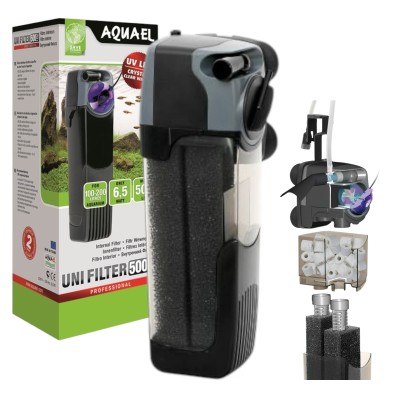 AQUAEL UNIFILTER 500 UV FILTR WEWNĘTRZNY 500L/H