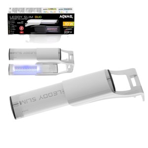 Aquael Leddy Slim Duo Sunny Plant & Night 10W oświetlenie LED do akwarium Białe 2.0