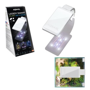AQUAEL LEDDY SMART Oświetlenie Lampa LED 4,8W Do Akwarium PLANT&Night BIAŁA