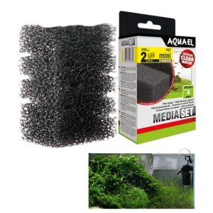 AQUAEL Wkład Gąbkowy Zapasowy do Filtra Pat Mini 2 szt.