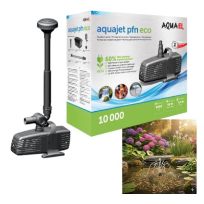 Aquael PFN 10000 ECO 69W Pompa Do Oczka fontanna