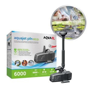 Aquael PFN 6000 ECO 29W Pompa Do Oczka Fontanna