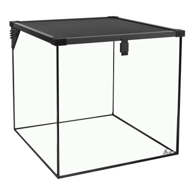 Diversa Terrarium Szklane 40x40x40cm 4mm z Wysuwaną Siatką Wentylacyjną