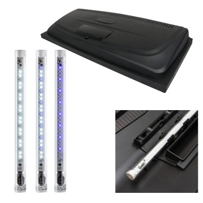 Aquael Aquaszut Pokrywa Prosta do akwarium 40x25cm 7W D&amp;N LED