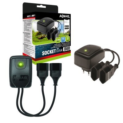 3AQUAEL SOCKET LINK DUO Programator 2 x Gniazdko Sterowane Przez WIFI