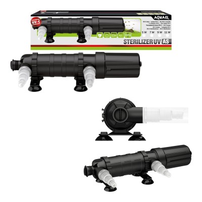 AQUAEL Sterylizator Lampa UV UV-C AS 2.0 7W do Akwarium 200-400l