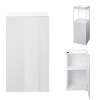 Aquael Szafka Pod Akwarium GLOSSY CUBE 50x50x90cm Biała