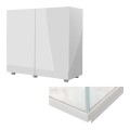 Aquael GLOSSY White 100x40x73cm Szafka Biała Pod Akwarium ZD100