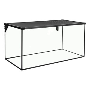 Diversa Terrarium Szklane 80x40x40cm 6mm z Wysuwaną Siatką Wentylacyjną