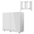 Aquael GLOSSY White 100x40x73cm Szafka Biała Pod Akwarium ZD100