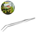 Kruger Meier Pflanzenpinzette Verbogen Pęseta Zagięta Do Akwarium 38cm