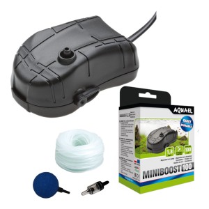 Zestaw napowietrzający AQUAEL Miniboost 100 Napowietrzacz do akwarium do 100L 100 L/H